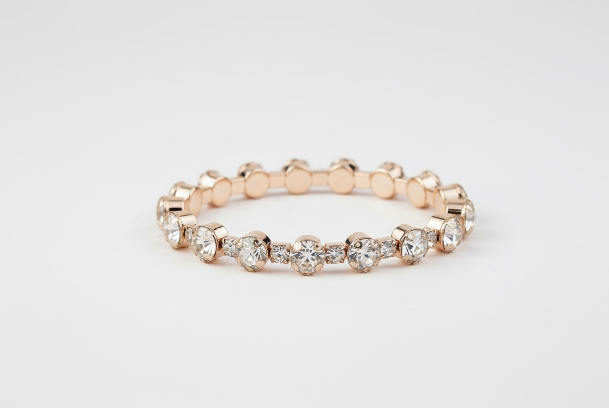 Rose Gold Crystal Bracelet